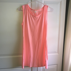 Victoria’s Secret Sleep Dress Medium peach pink‎ color